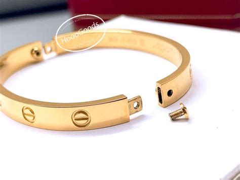 cartier bracelet can't take off|cartier love bracelet screw.